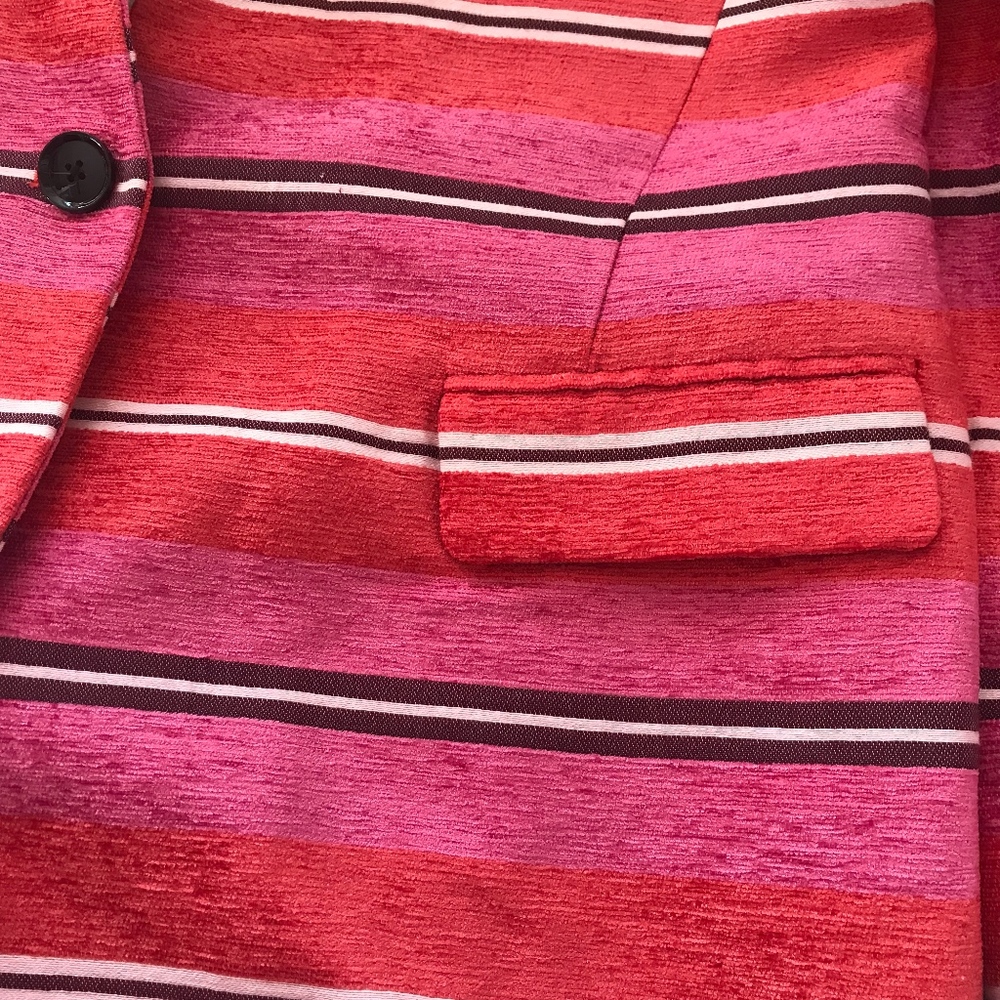 Blazer.  Bright colors!!! (pink & coral)